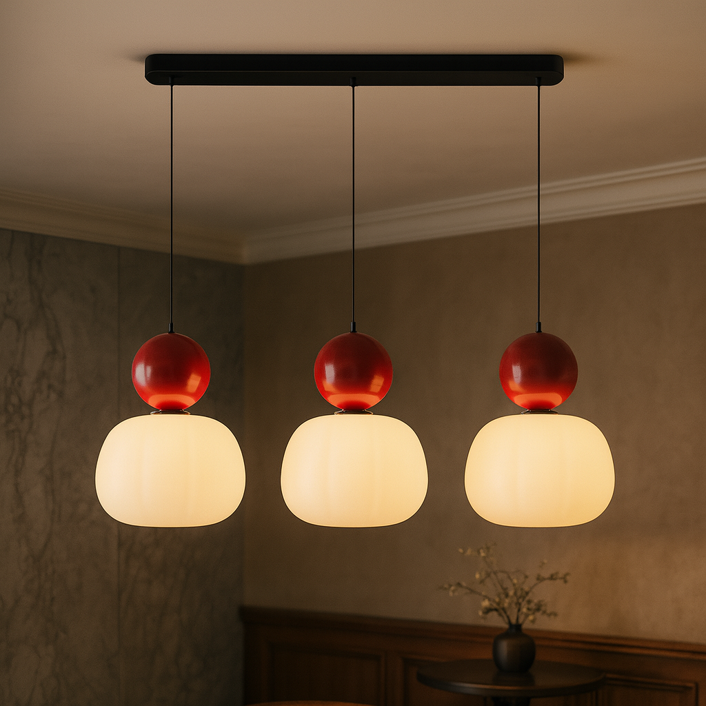 Suspension Art Déco Élégante en Métal et PMMA avec Abat-Jours Modulaires pour Intérieur Moderne - Design Sophistiqué et Durable