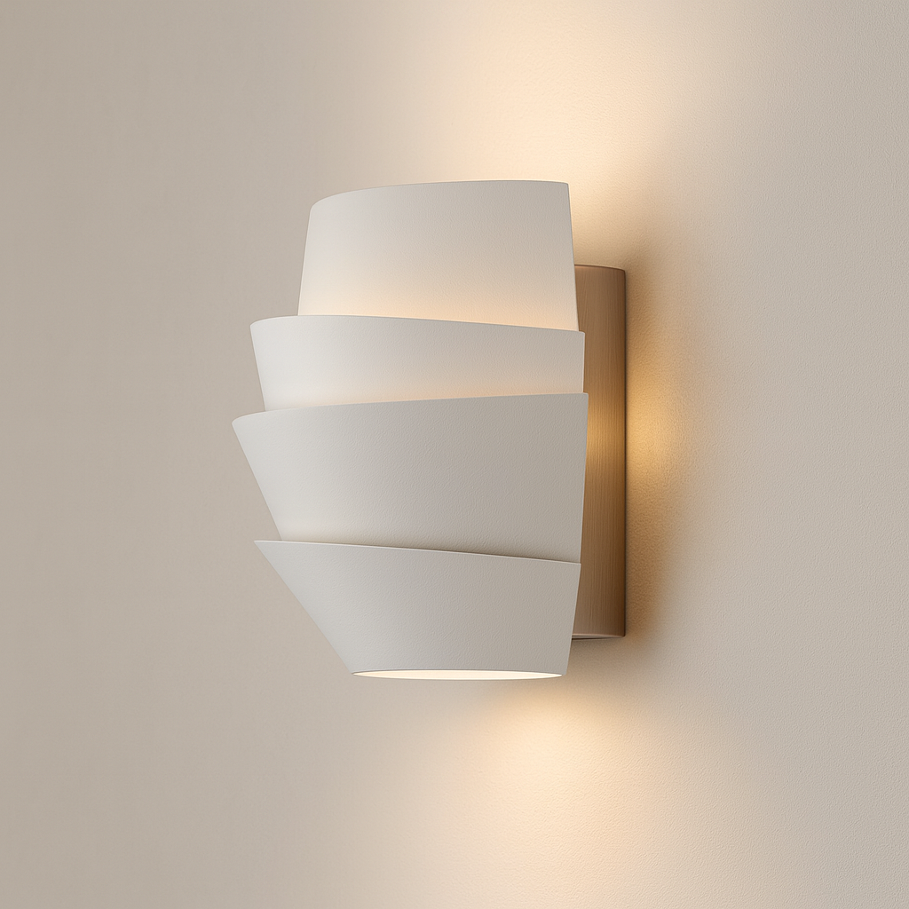 Applique Murale Design Scandinave à 2 Lumières en Fer pour Salon et Chambre – Élégante Lampe Murale Moderne