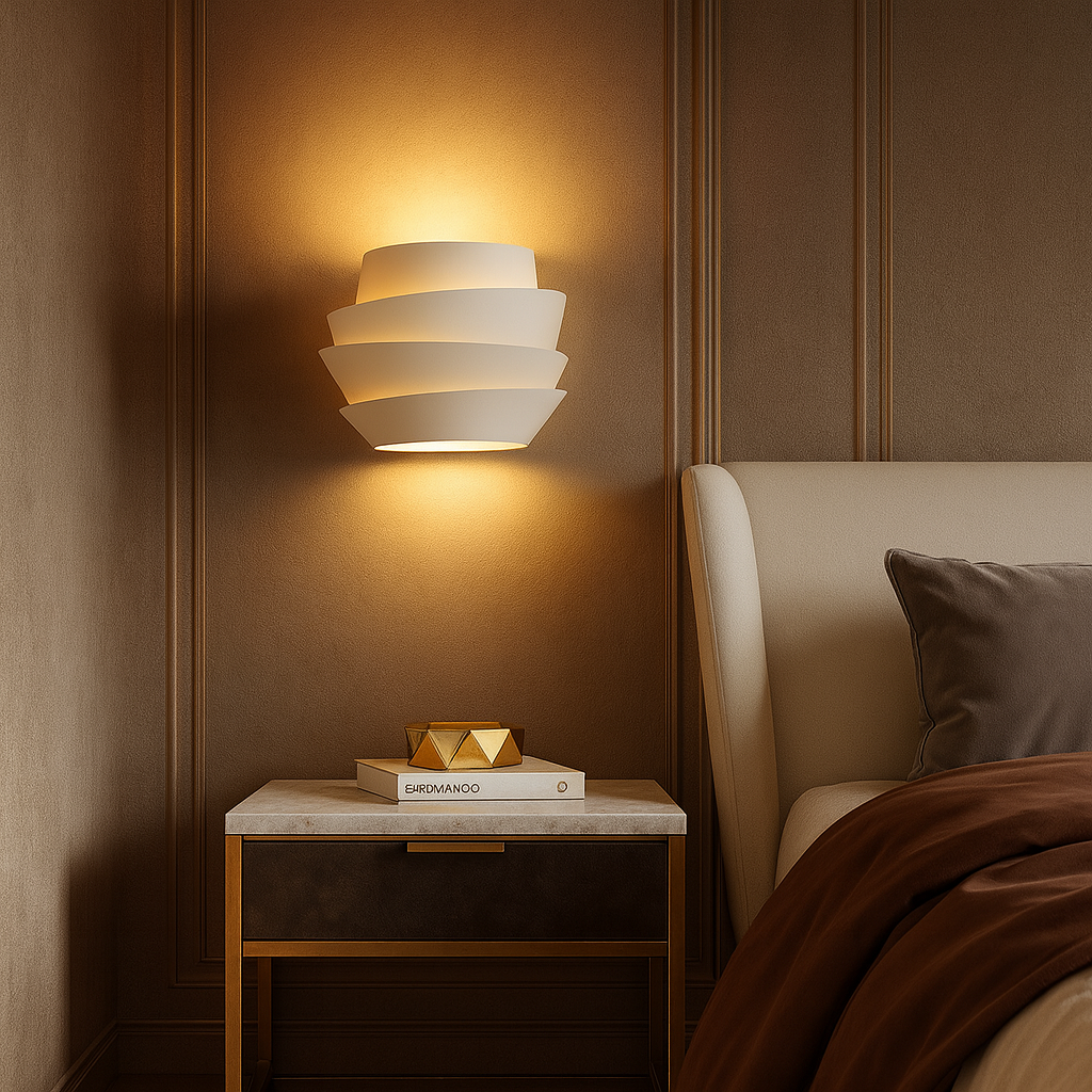 Applique Murale Design Scandinave à 2 Lumières en Fer pour Salon et Chambre – Élégante Lampe Murale Moderne