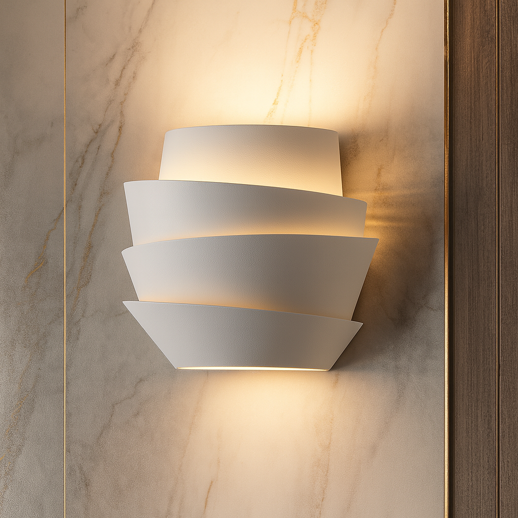 Applique Murale Design Scandinave à 2 Lumières en Fer pour Salon et Chambre – Élégante Lampe Murale Moderne