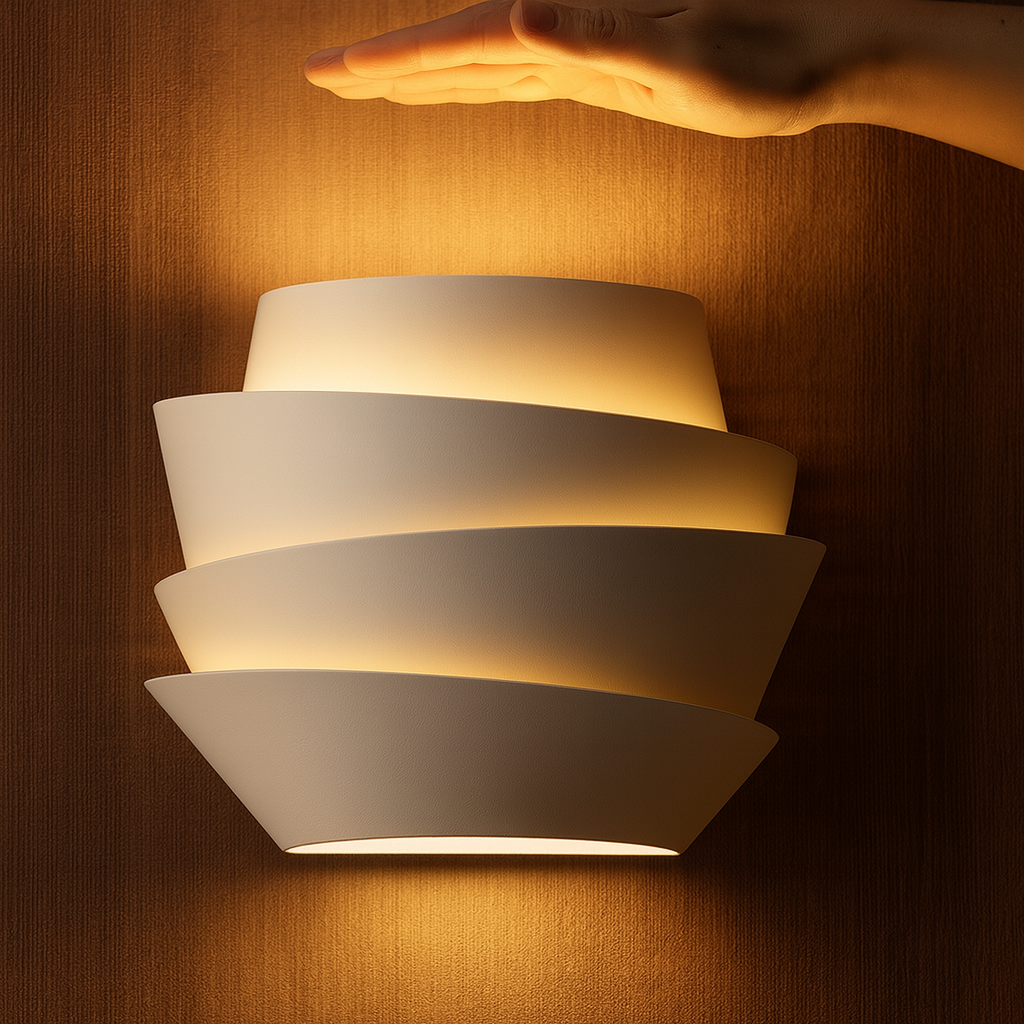 Applique Murale Design Scandinave à 2 Lumières en Fer pour Salon et Chambre – Élégante Lampe Murale Moderne