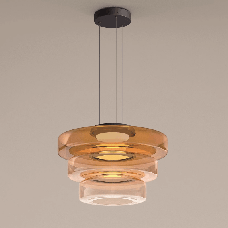 Lampe Suspendue en Verre Design Minimaliste – Luminaire Suspendu Élégant pour Cuisine et Intérieurs Modernes