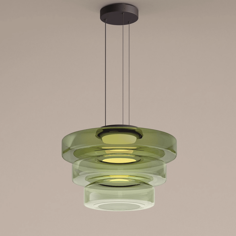 Lampe Suspendue en Verre Design Minimaliste – Luminaire Suspendu Élégant pour Cuisine et Intérieurs Modernes