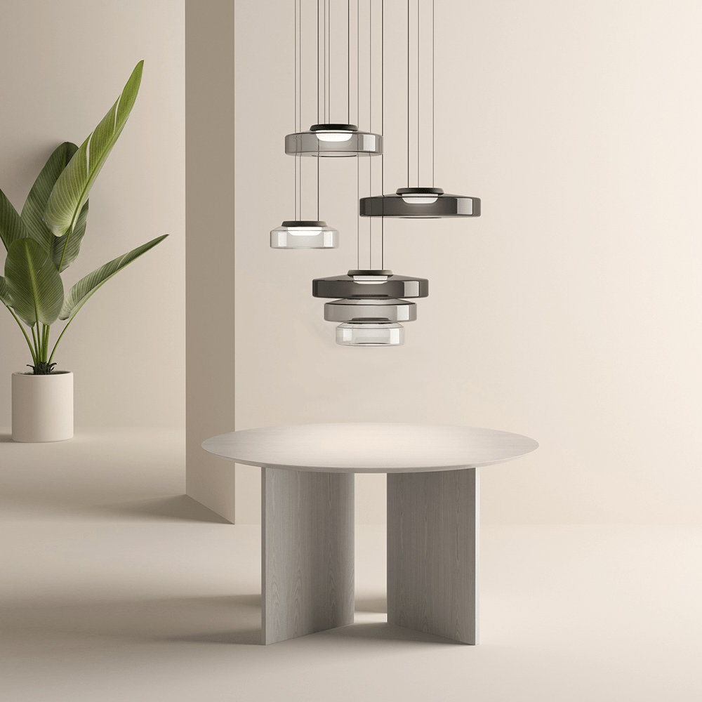 Lampe Suspendue en Verre Design Minimaliste – Luminaire Suspendu Élégant pour Cuisine et Intérieurs Modernes