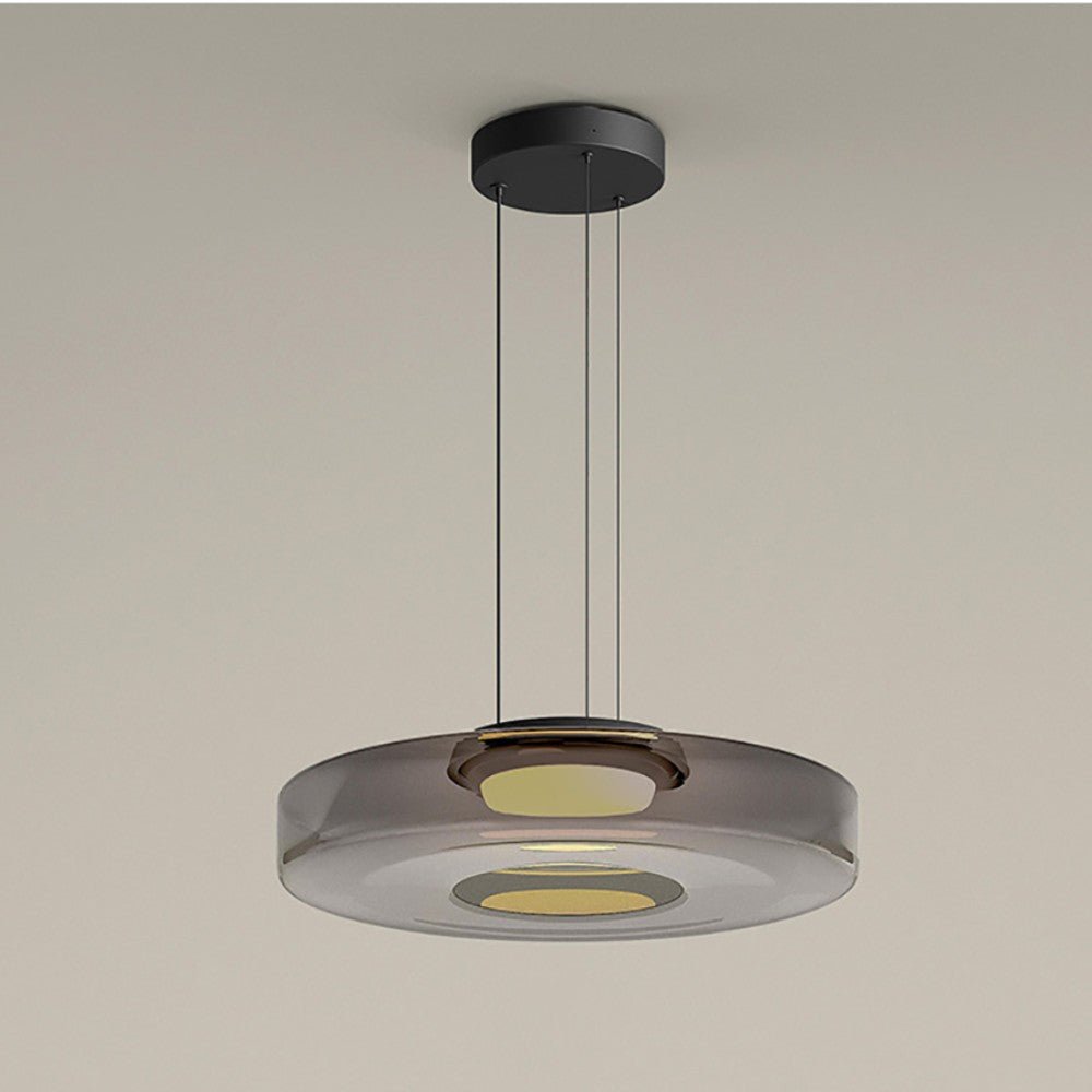Lampe Suspendue en Verre Design Minimaliste – Luminaire Suspendu Élégant pour Cuisine et Intérieurs Modernes