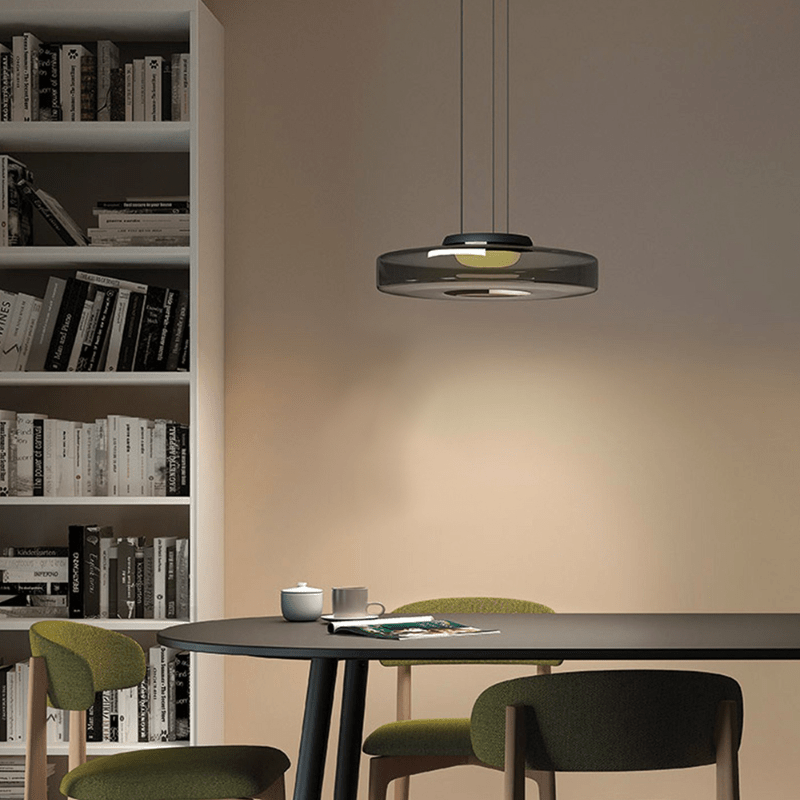 Lampe Suspendue en Verre Design Minimaliste – Luminaire Suspendu Élégant pour Cuisine et Intérieurs Modernes