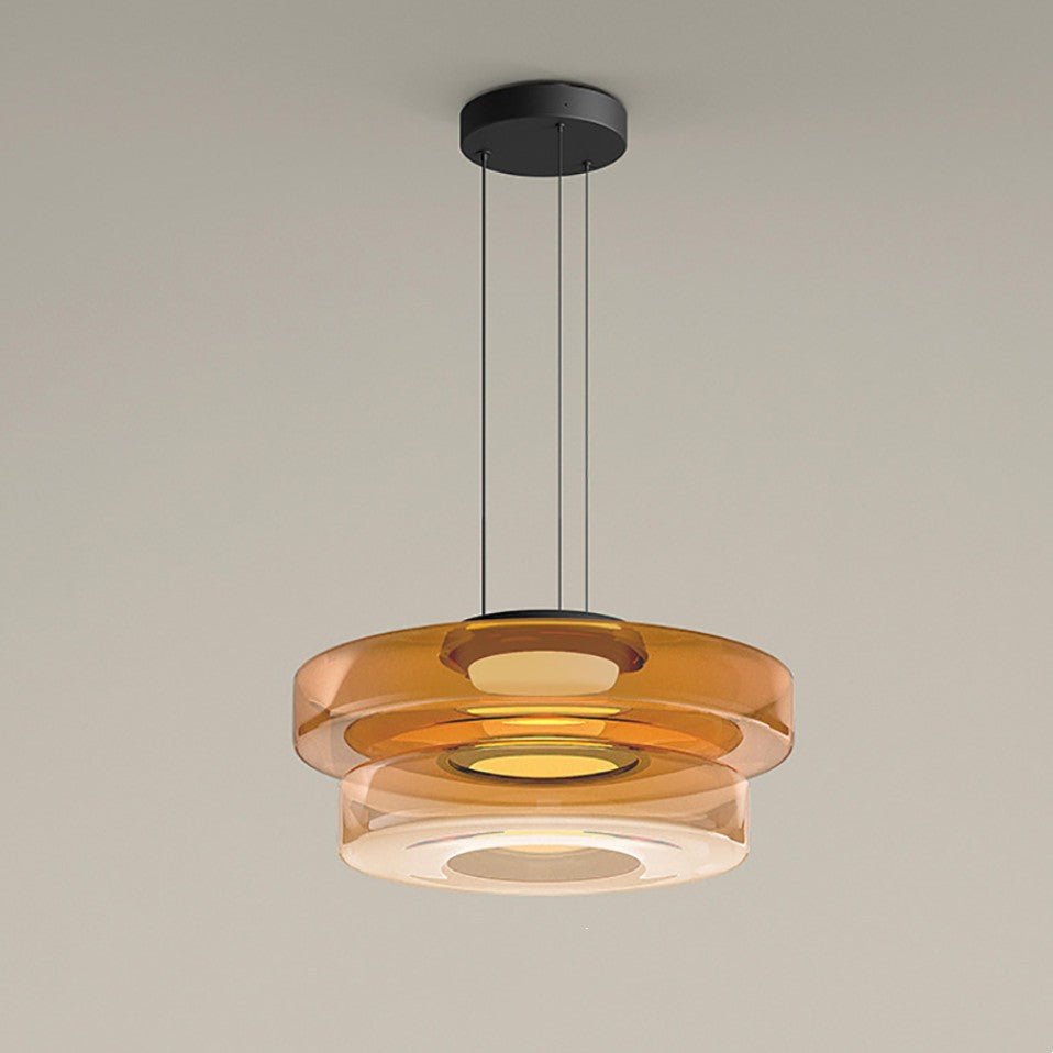Lampe Suspendue en Verre Design Minimaliste – Luminaire Suspendu Élégant pour Cuisine et Intérieurs Modernes