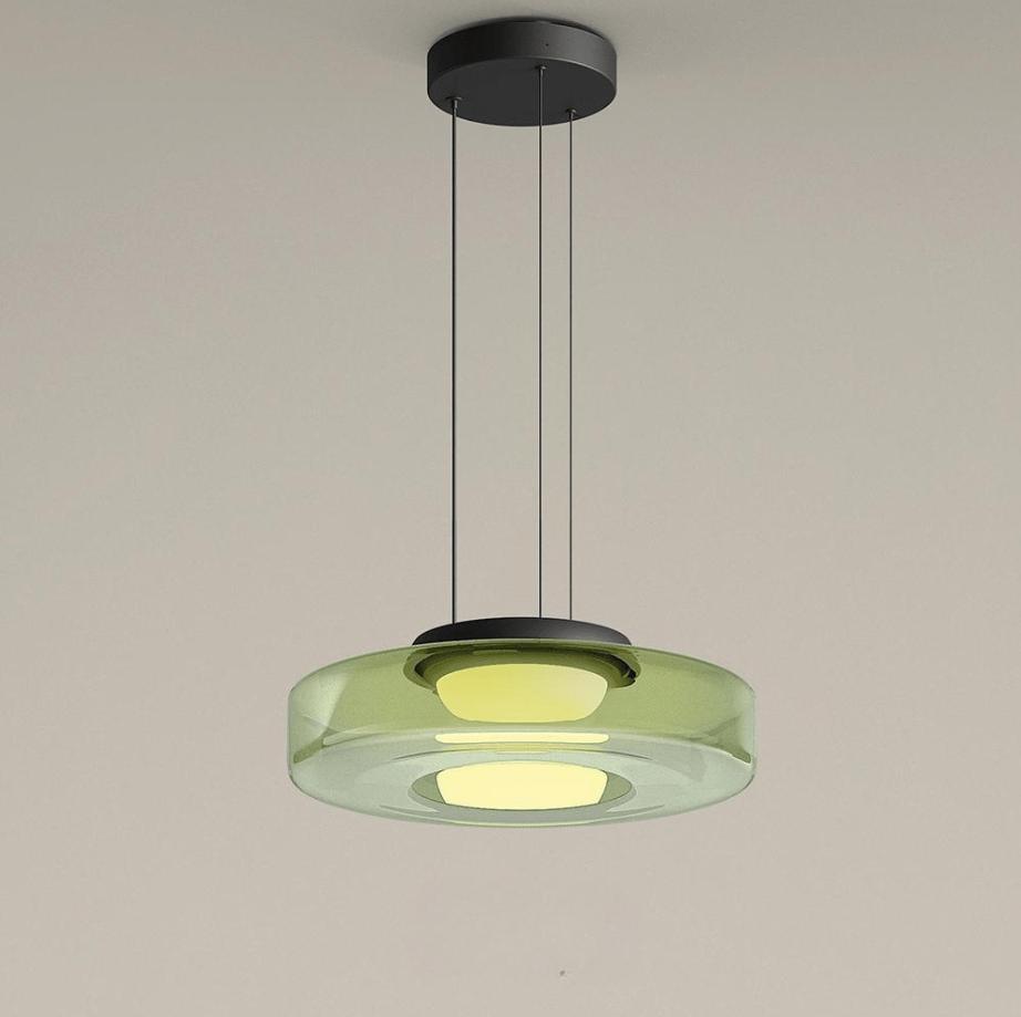 Lampe Suspendue en Verre Design Minimaliste – Luminaire Suspendu Élégant pour Cuisine et Intérieurs Modernes
